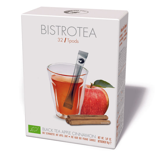 Bistrotea® Bio Schwarzer Tee Apfel-Zimt