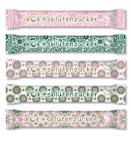 BIO Kokosblütenzucker 200 Sticks x 3,5g