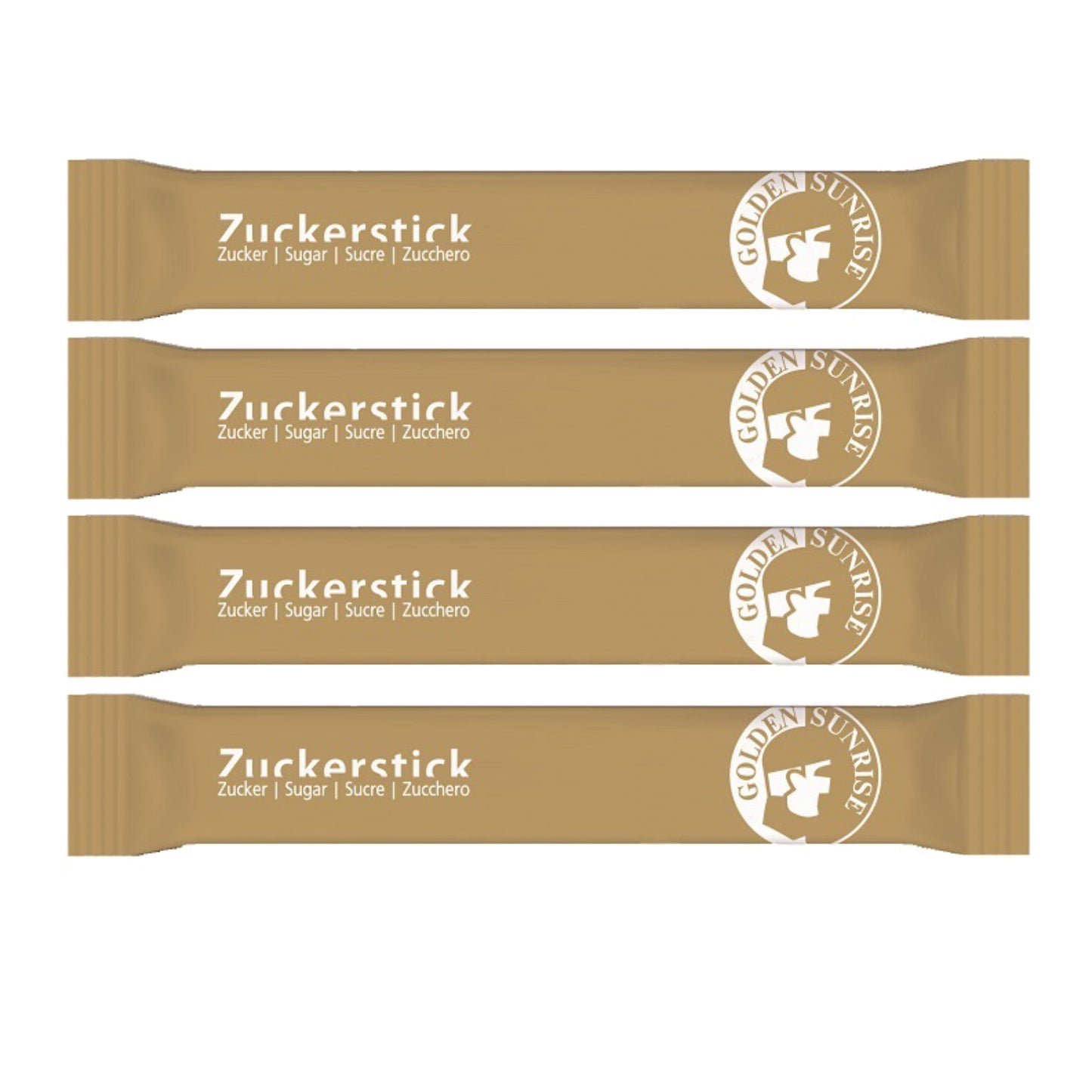 Zuckersticks Golden Sunrise 4g | edles goldenes Design | einzeln elegant verpackt