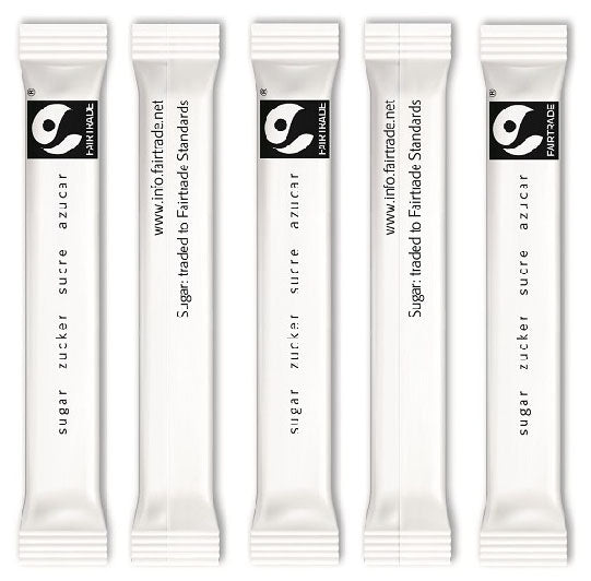 Zuckersticks Fairtrade weiß 3,5 g