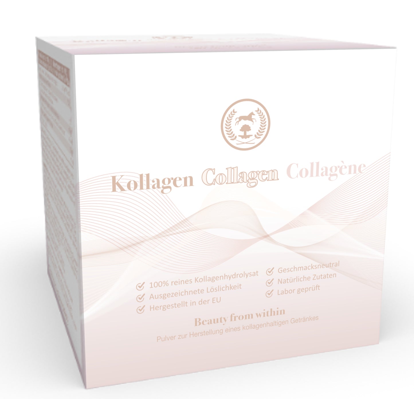 NICHOLAS Premium Plus Quick Collagen Powder | 120 Sticks x 2.5 g | Type I + Type III | 300 g