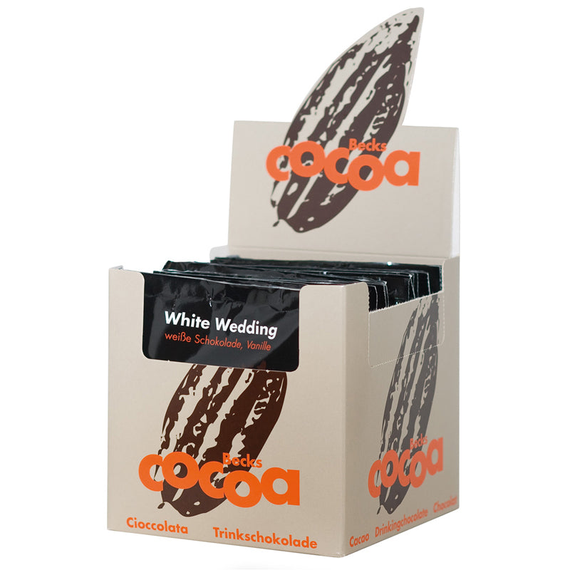 Becks Cocoa White Wedding